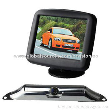 3.5-inch Rear-view Kit with Digital Wireless LCD Monitor, Built-in Wireless Receiver Module